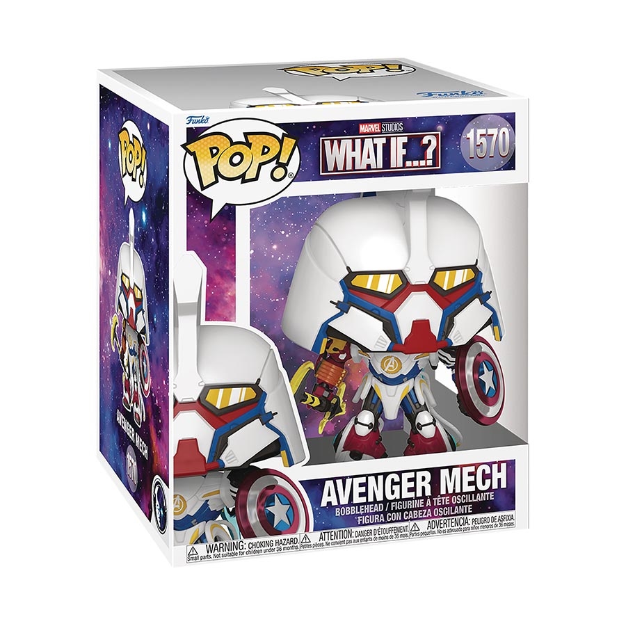 Funko POP! What If...? Avenger Mech 22926 - фото 42851