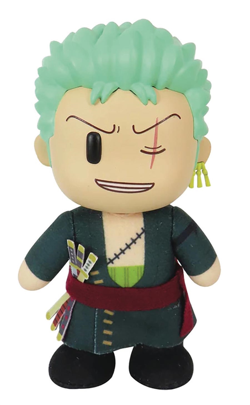 One Piece 4.5-Inch FigureKey Plush - Zoro (After 2 Years) 22948 - фото 42897