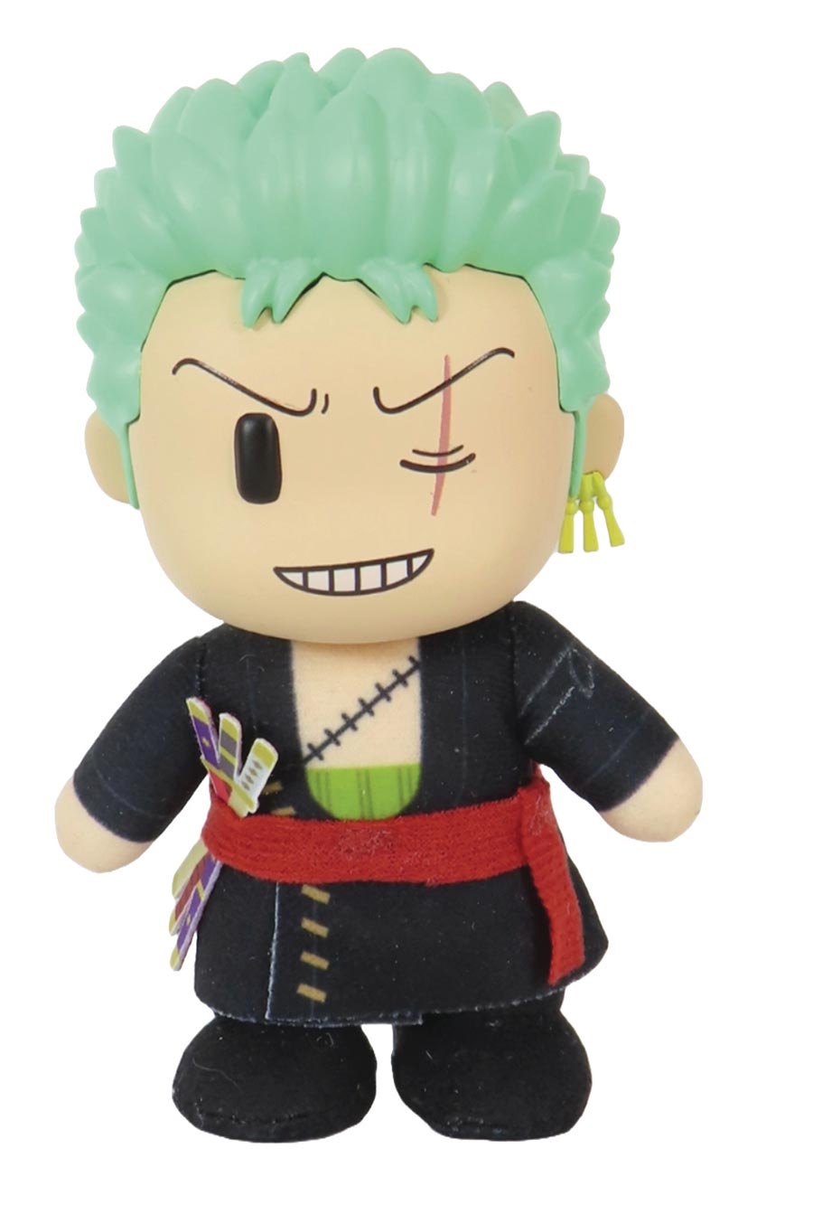 One Piece 4.5-Inch FigureKey Plush - Zoro (Onigashima) 22950 - фото 42901