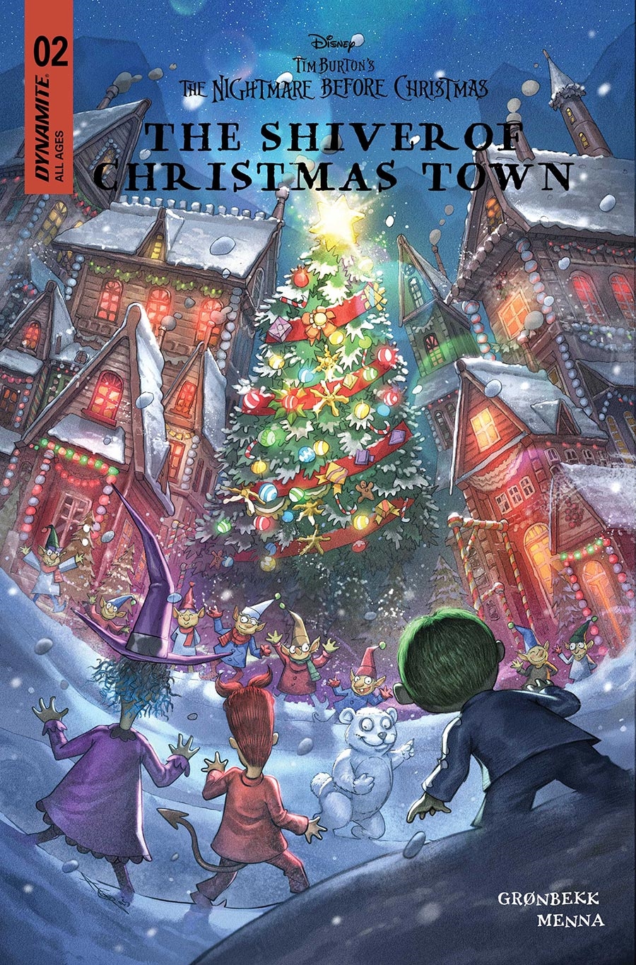 Disney Tim Burton's: Nightmare Before Christmas: The Shiver Of Christmas Town #2 24555