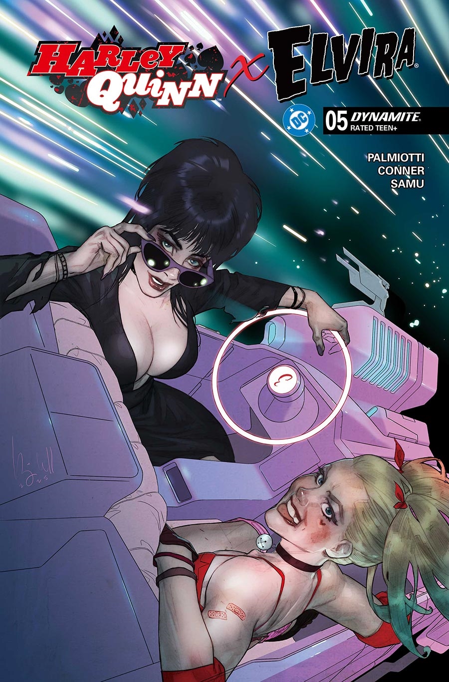 Harley Quinn x Elvira #5 24583
