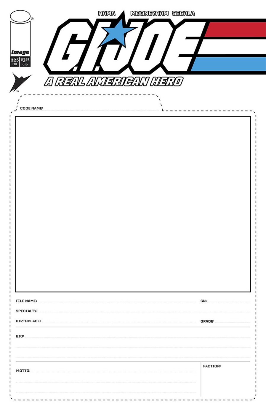 G.I. Joe A Real American Hero #325 24663