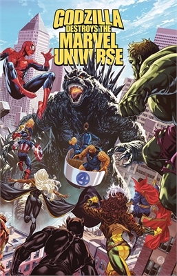 Godzilla Destroys The Marvel Universe (TPB) 24955