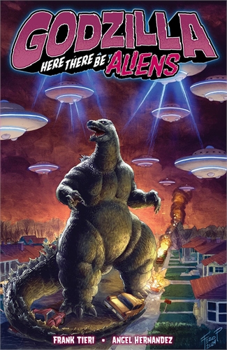 Godzilla Here There Be Aliens (TPB) 27516