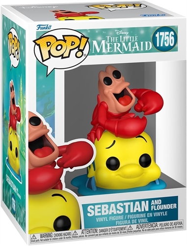 Funko POP! Little Mermaid – Sebastian and Flounder (1756) 32388