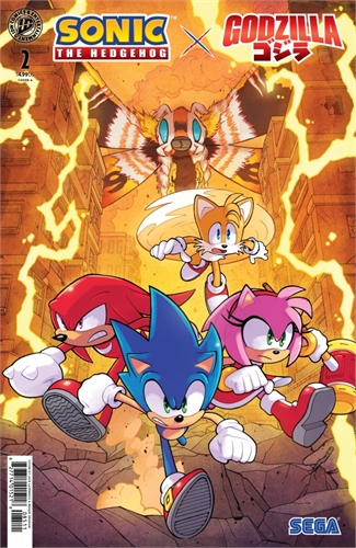 Sonic The Hedgehog X Godzilla #2 32695