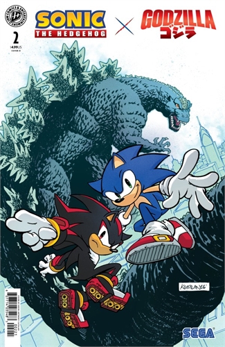 Sonic The Hedgehog X Godzilla #2 32696