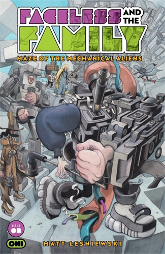 Faceless & Family: Maze Of The Mechanical Aliens #2 32827