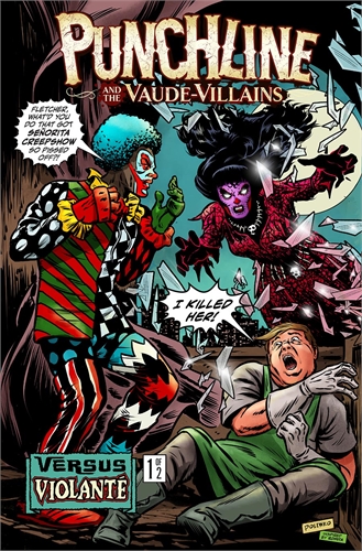 Punchline And The Vaude-Villains Vs Violante #1 33536