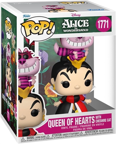 Funko POP! Alice In Wonderland – Queen Of Hearts with Cheshire Cat (1771) 33885
