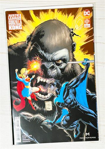 Justice League Vs. Godzilla Vs. Kong #4 33894