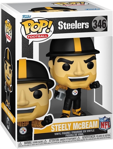 Funko POP! NFL Mascots – Steelers: Steely McBeam (346) 33998