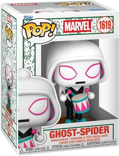 Funko POP! Marvel: Holiday – Ghost-Spider: Nutcracker (1619) 35590