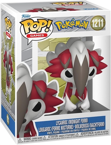 Funko POP! Pokemon – Lycanroc (Midnight Form) (1211) 35596