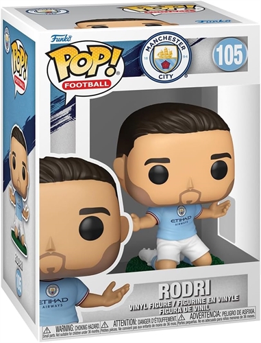 Funko POP! Manchester City – Rodri (105) 35619