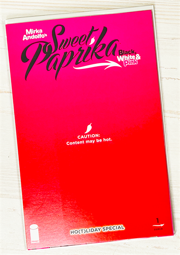 Sweet Paprika: Black, White & Pink Holiday 35775