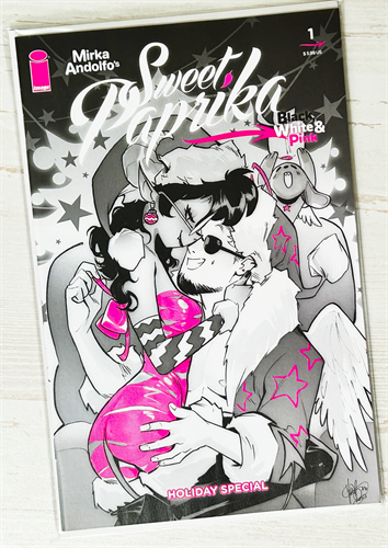 Sweet Paprika: Black, White & Pink Holiday 35776