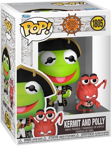 Funko POP! Muppet Treasure Island – Kermit & Polly (1805) 37395