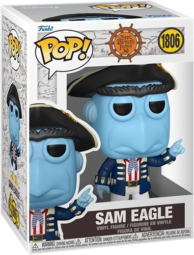 Funko POP! Muppet Treasure Island – Sam Eagle (1806) 37396