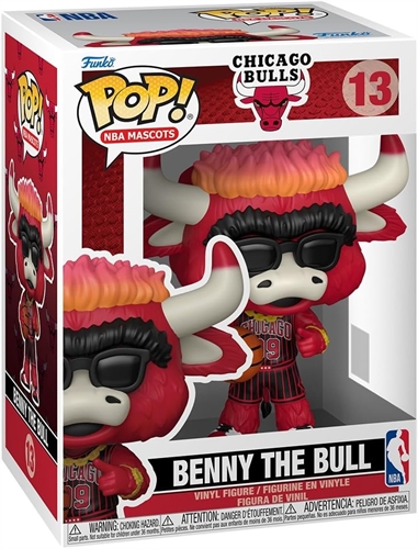 Funko POP! Chicago Bulls – Benny The Bull (13) 37447