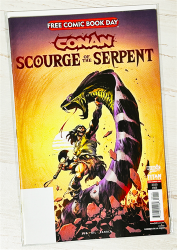 Free Comic Book Day 2025 – Conan: Scourge of the Serpent 38920