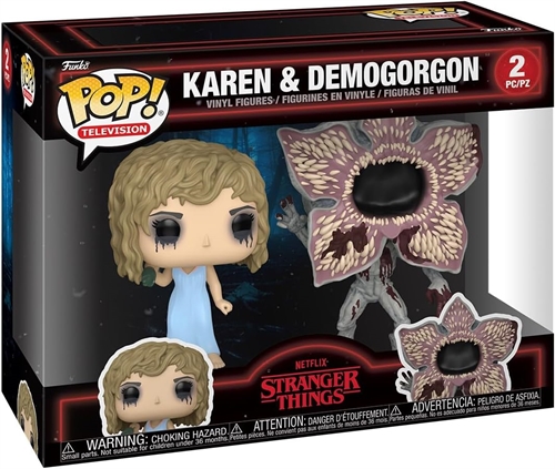 Funko POP! Stranger Things – Karen & Demogorgon (2-Pack) 39045
