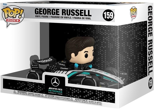 Funko POP! Rides Super Deluxe | Mercedes-Benz – George Russell (159) 39075