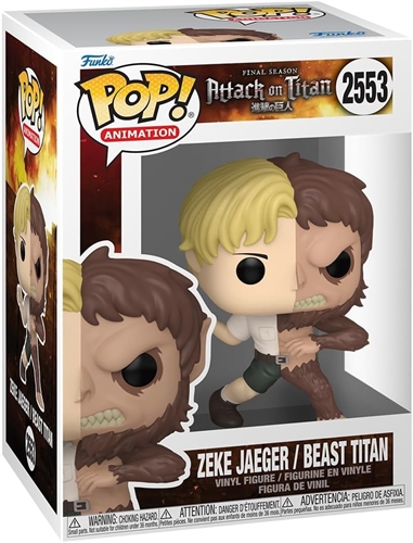 Funko POP! Attack On Titan: Split – Zeke Jaeger/Beast Titan (2553) 39108