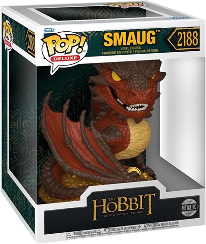 Funko POP! Deluxe: Hobbit – Smaug (Metallic | 2188) 39120