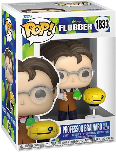 Funko POP! Flubber – Professor Brainard with Weebo (1833) 39135
