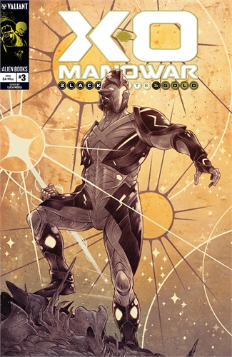 X-O Manowar: Black, White & Gold #3 40607