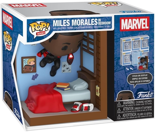 Funko POP! Nooks | Marvel – Miles Morales in Bedroom 40865