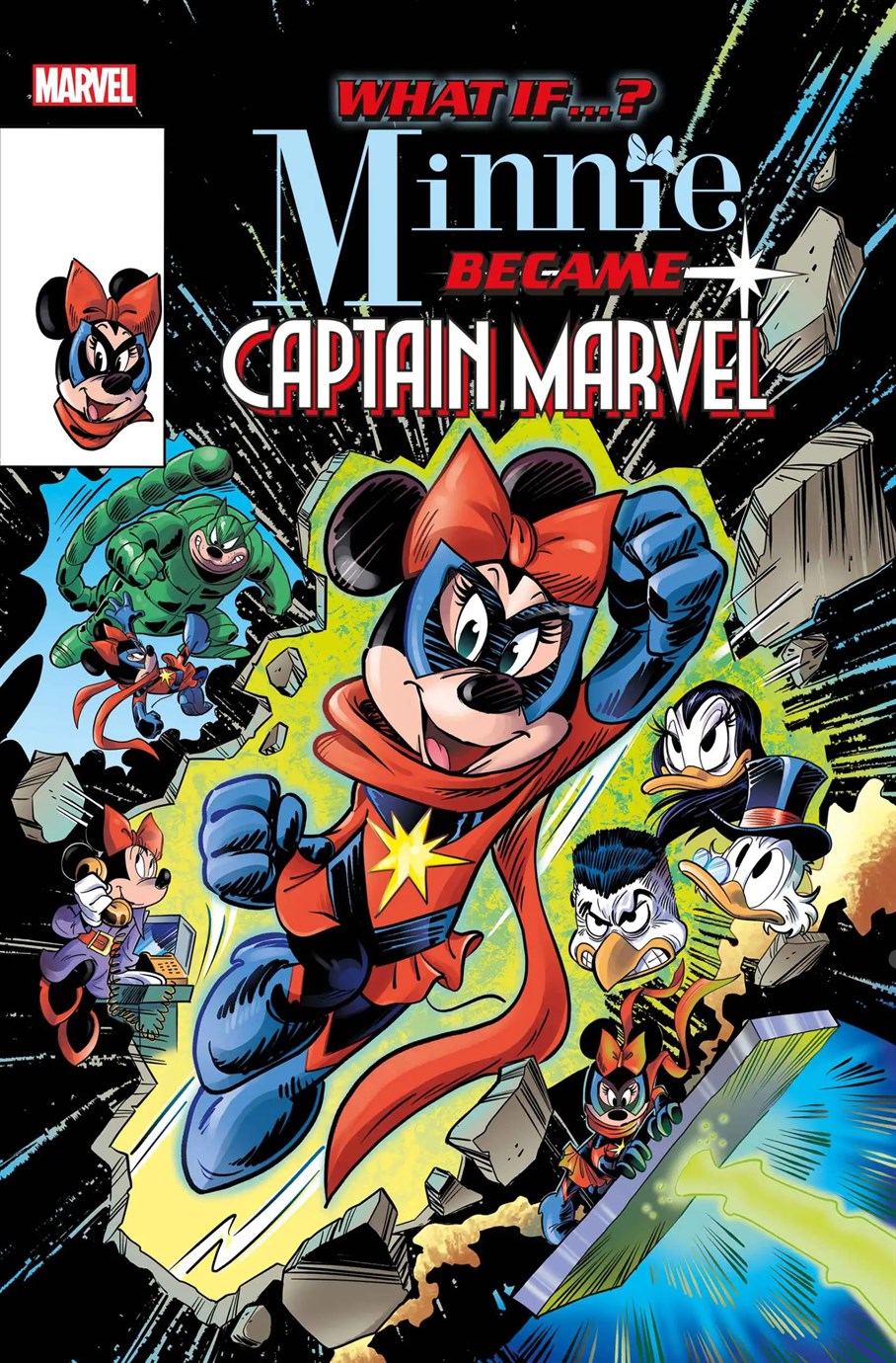 Marvel & Disney: What If...? Minnie Became Captain Marvel 4621 - фото 8692