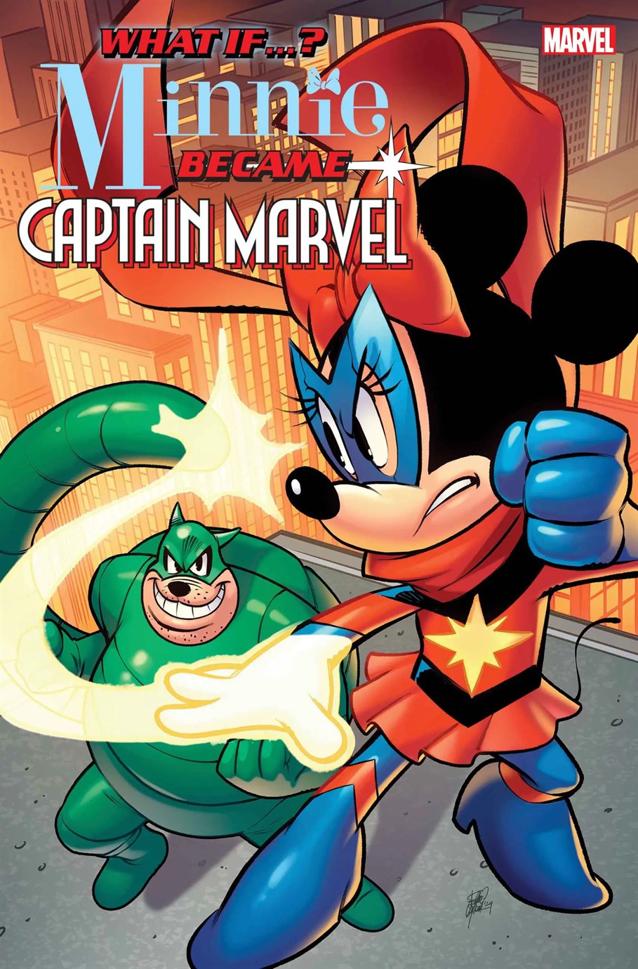 Marvel & Disney: What If...? Minnie Became Captain Marvel 4624 - фото 8695