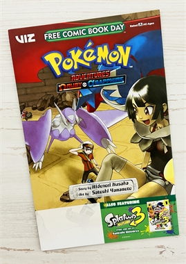 Free Comic Book Day 2024: Pokemon Adventures: Omega Ruby & Alpha Sapphire/ Splatoon 3 15563