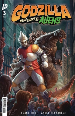 Godzilla: Here There Be Aliens #3 17357