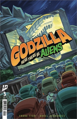 Godzilla: Here There Be Aliens #3 17358