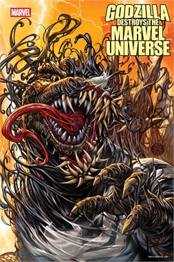 Godzilla Destroys The Marvel Universe #2 17154