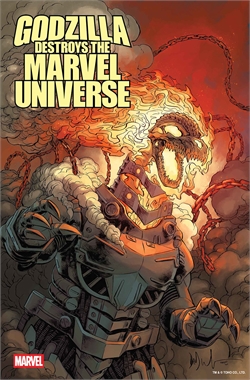 Godzilla Destroys The Marvel Universe #2 17155