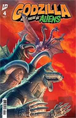Godzilla: Here There Be Aliens #4 18376