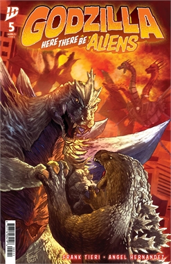 Godzilla: Here There Be Aliens #5 19695