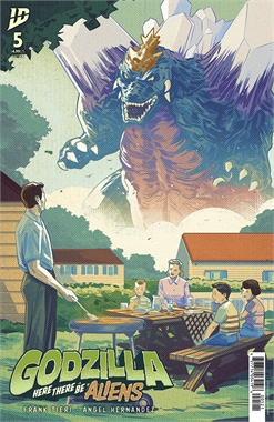 Godzilla: Here There Be Aliens #5 19696