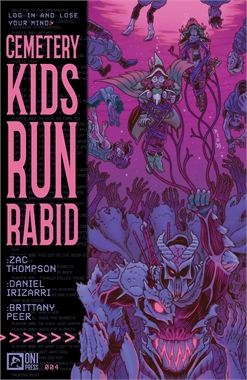 Cemetery Kids Run Rabid #4 21195