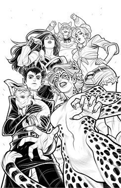 Cheetah And Cheshire Rob: Justice League #5 21835