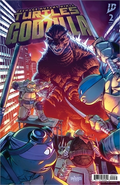 Teenage Mutant Ninja Turtles x Godzilla #2 22274