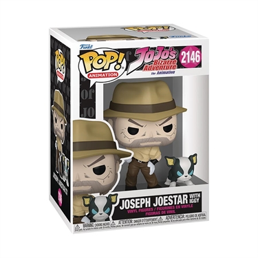 Funko POP! JoJo's Bizarre Adventure: Joseph & Iggy 22917