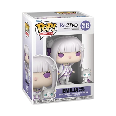 Funko POP! ReZero: Starting Life In Another World – Emilia With Puck 22919