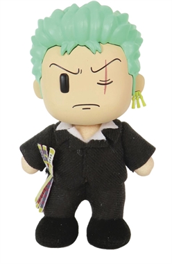 One Piece 4.5-Inch FigureKey Plush - Zoro (Dressrosa) 22949