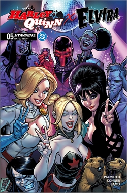Harley Quinn x Elvira #5 24581