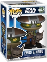 Funko POP! Star Wars: Mandalorian &amp; Grogu – Embo &amp; Keibu (842) 33831